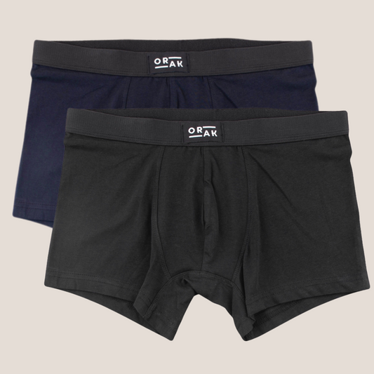 Pack of 2 Boxer Briefs - Black