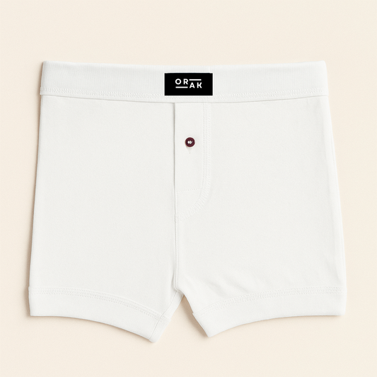 Knitted Boxer - White